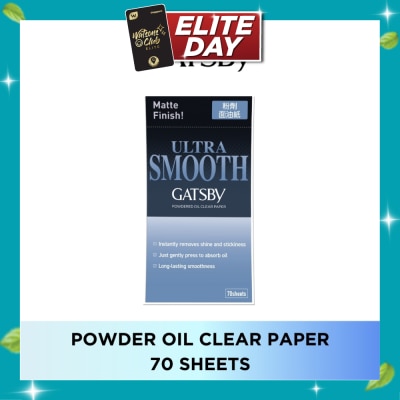 GATSBY Powder Oil Clear Paper Sheet 70s image