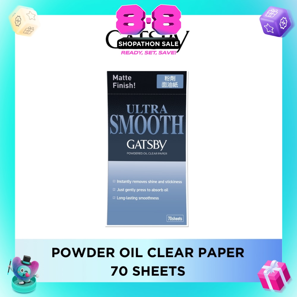 Powder Oil Clear Paper Sheet 70s