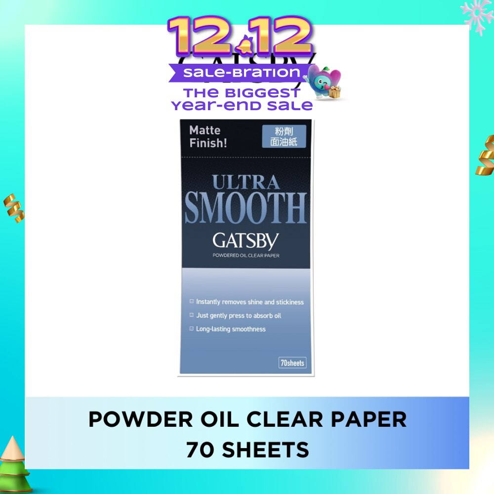 Powder Oil Clear Paper Sheet 70s