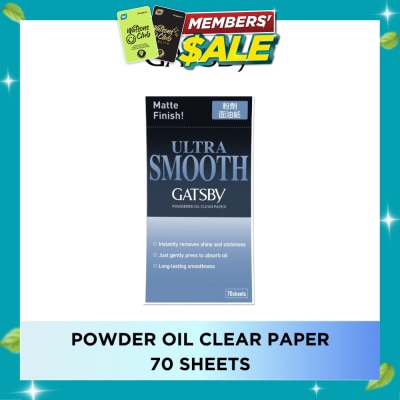 GATSBY Powder Oil Clear Paper Sheet 70s image
