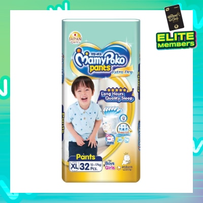 MAMYPOKO Extra Dry XL Size Pants 32 pieces