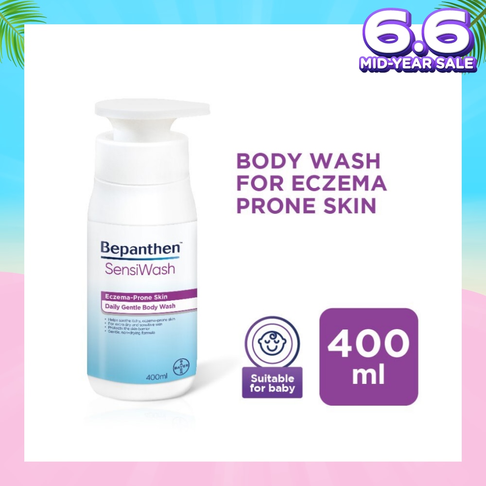 Sensiwash Daily Gentle Body Wash (For Eczema Prone Skin) 400ml