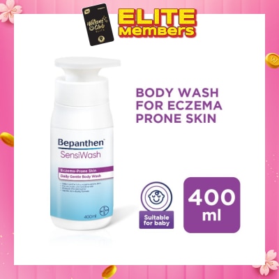 BEPANTHEN Sensiwash Daily Gentle Body Wash (For Eczema Prone Skin) 400ml