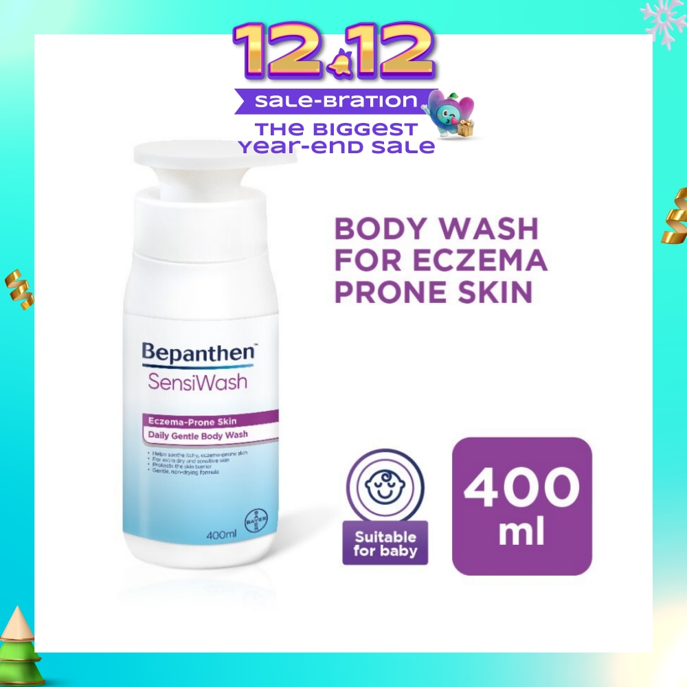 Sensiwash Daily Gentle Body Wash (For Eczema Prone Skin) 400ml