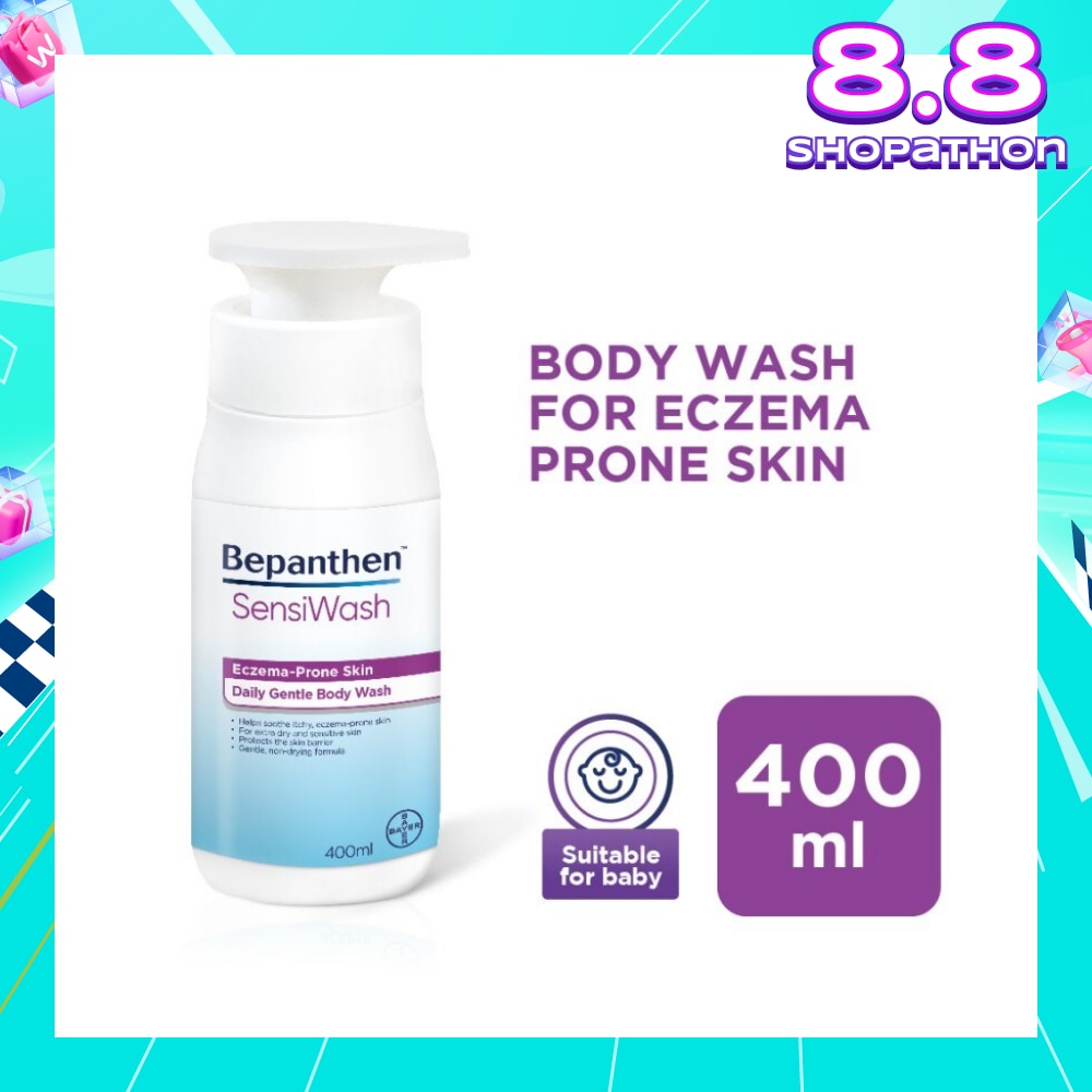 Sensiwash Daily Gentle Body Wash (For Eczema Prone Skin) 400ml