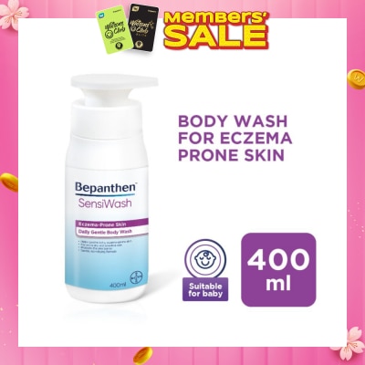 BEPANTHEN Sensiwash Daily Gentle Body Wash (For Eczema Prone Skin) 400ml