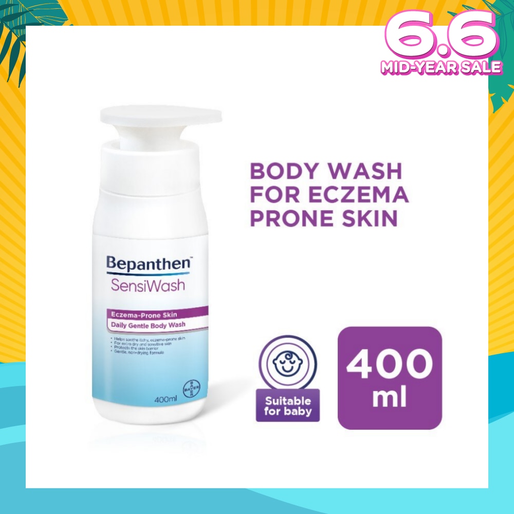 Sensiwash Daily Gentle Body Wash (For Eczema Prone Skin) 400ml