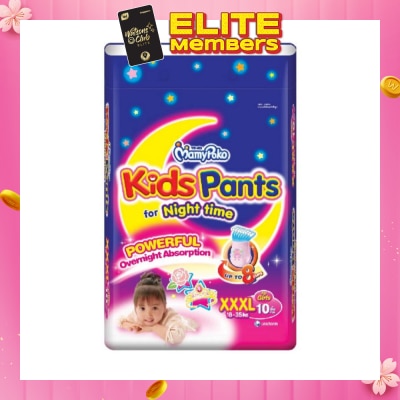 MAMYPOKO Kids Pants XXXL10 Girl- 10 pieces