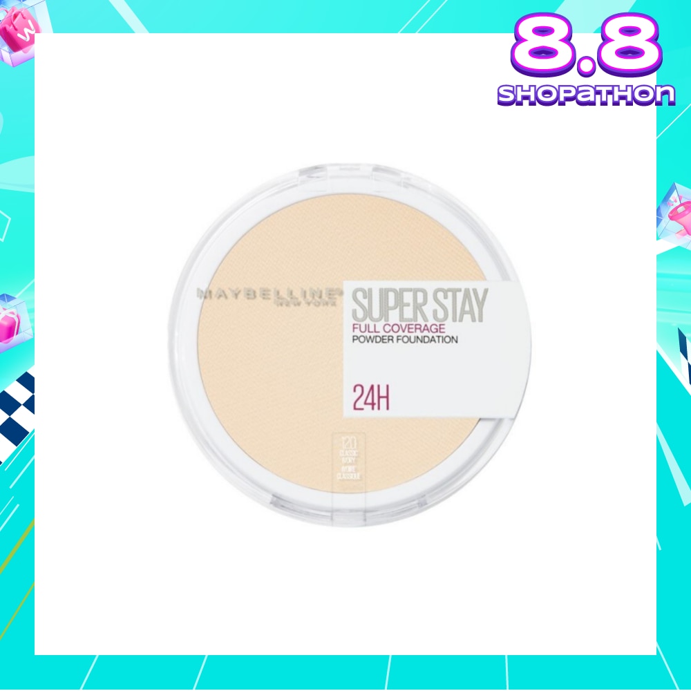 MAYBELLINE Superstay 24 Hours Powder Foundation 120 Classic Ivory