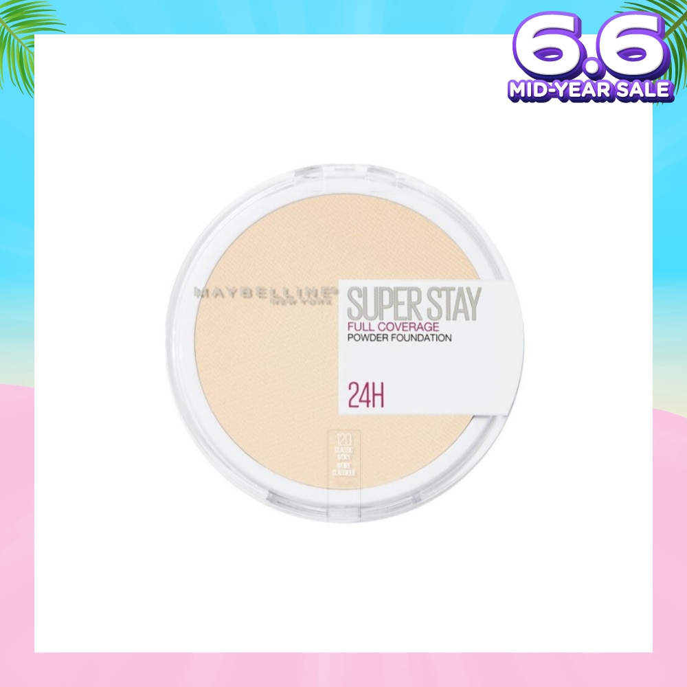 MAYBELLINE Superstay 24 Hours Powder Foundation 120 Classic Ivory