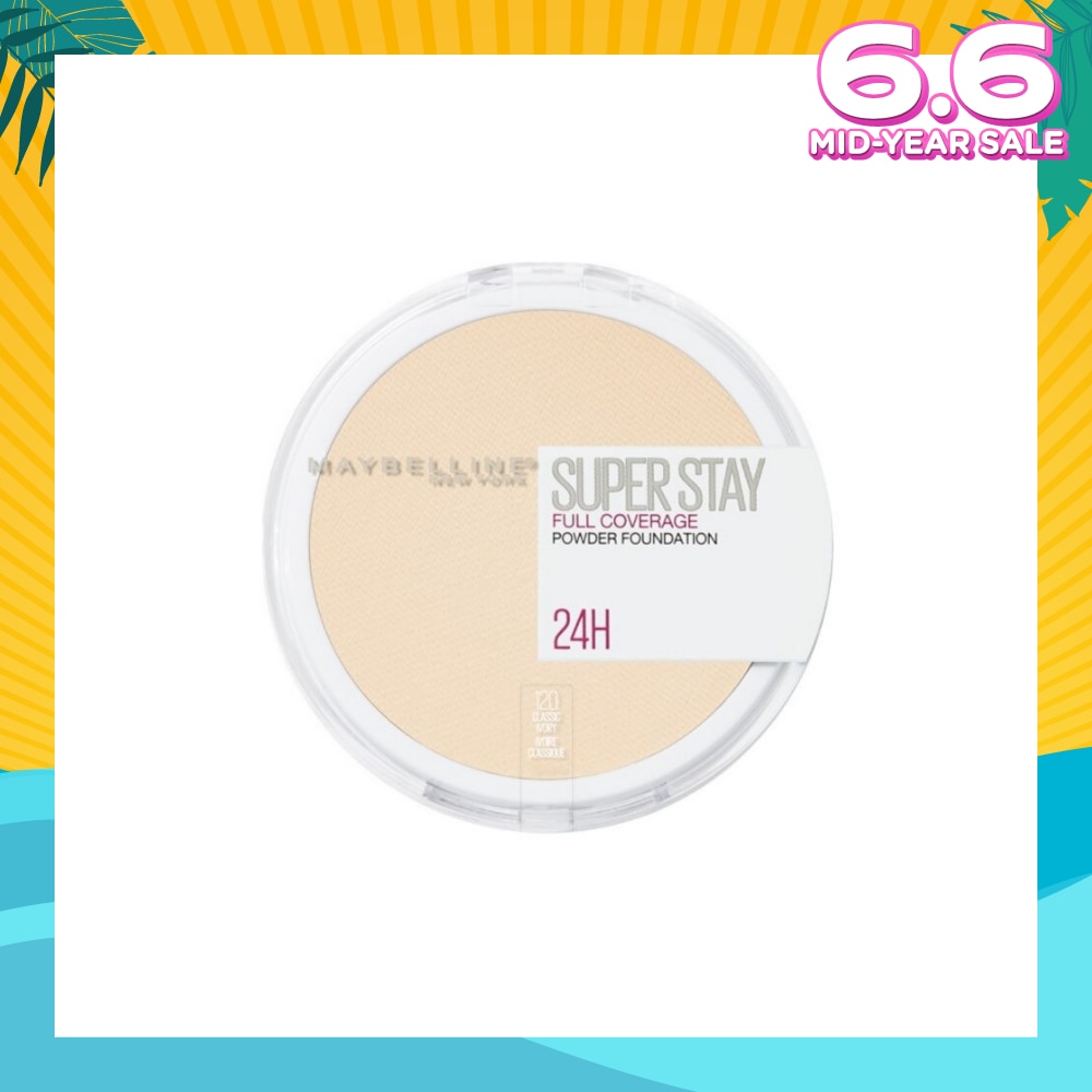MAYBELLINE Superstay 24 Hours Powder Foundation 120 Classic Ivory