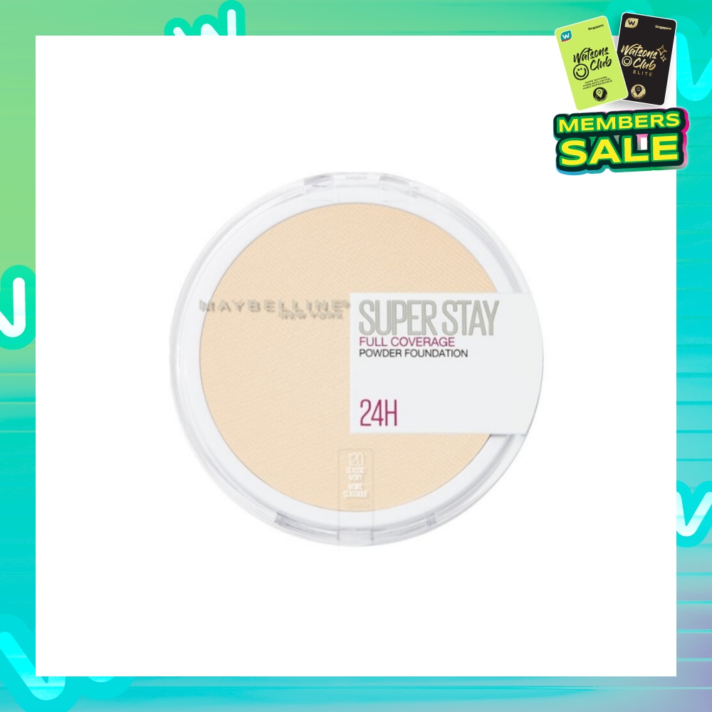 MAYBELLINE Superstay 24 Hours Powder Foundation 120 Classic Ivory