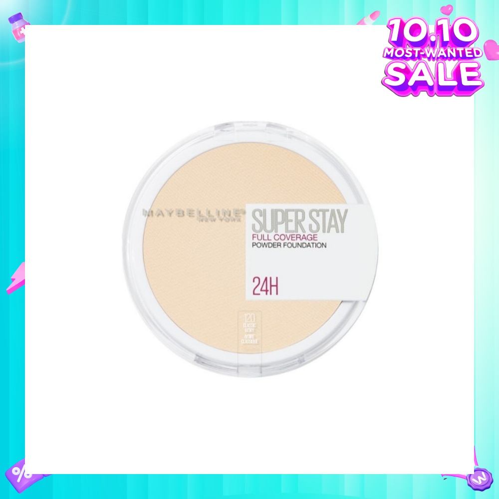 MAYBELLINE Superstay 24 Hours Powder Foundation 120 Classic Ivory