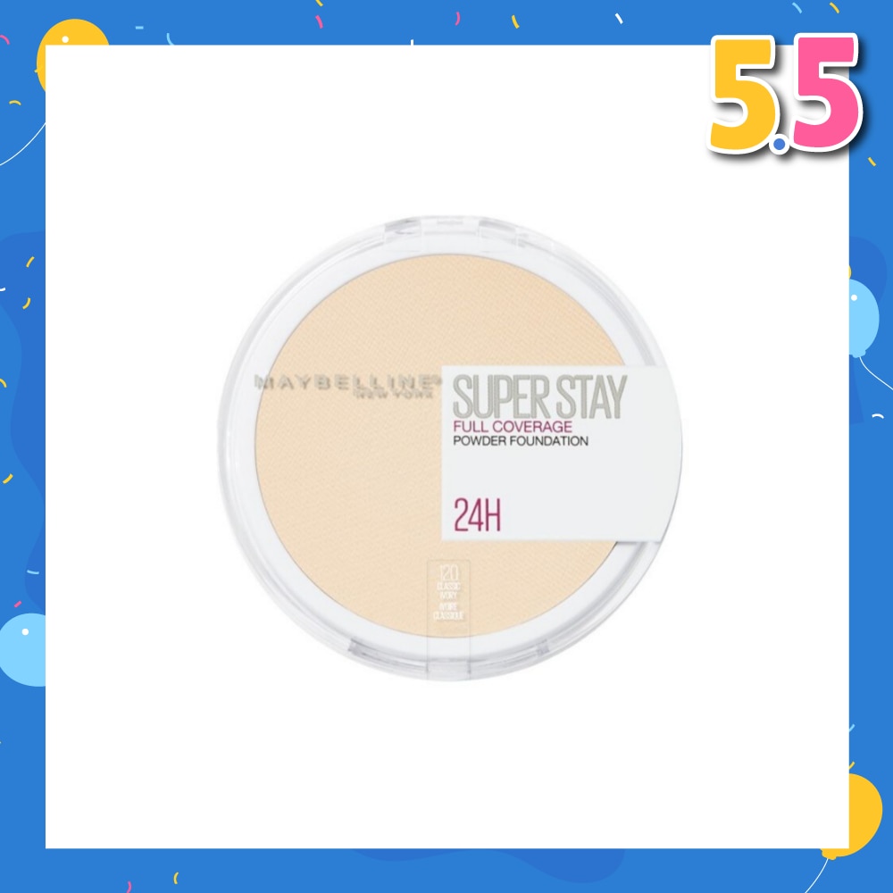 MAYBELLINE Superstay 24 Hours Powder Foundation 120 Classic Ivory