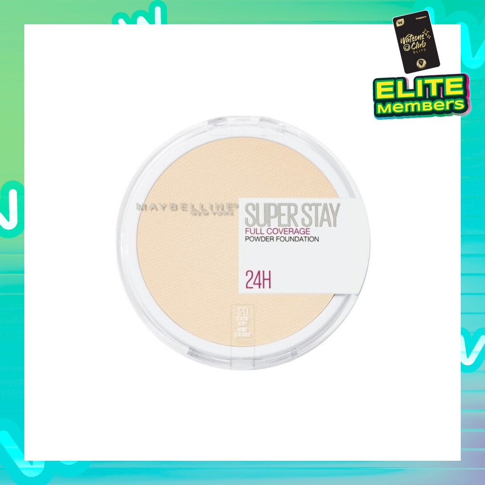 MAYBELLINE Superstay 24 Hours Powder Foundation 120 Classic Ivory