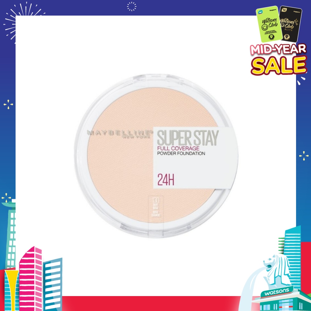 MAYBELLINE Superstay 24 Hours Powder Foundation 130 Buff Beige