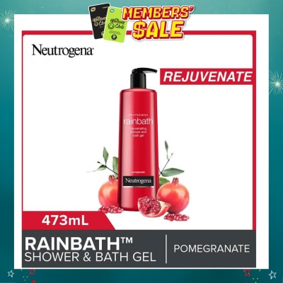 NEUTROGENA - Rainbath Rejuvenating Shower And Bath Gel Pomegranate For Spa-Like Indulgence 473ml