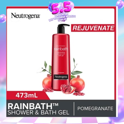 NEUTROGENA - Rainbath Rejuvenating Shower And Bath Gel Pomegranate For Spa-Like Indulgence 473ml