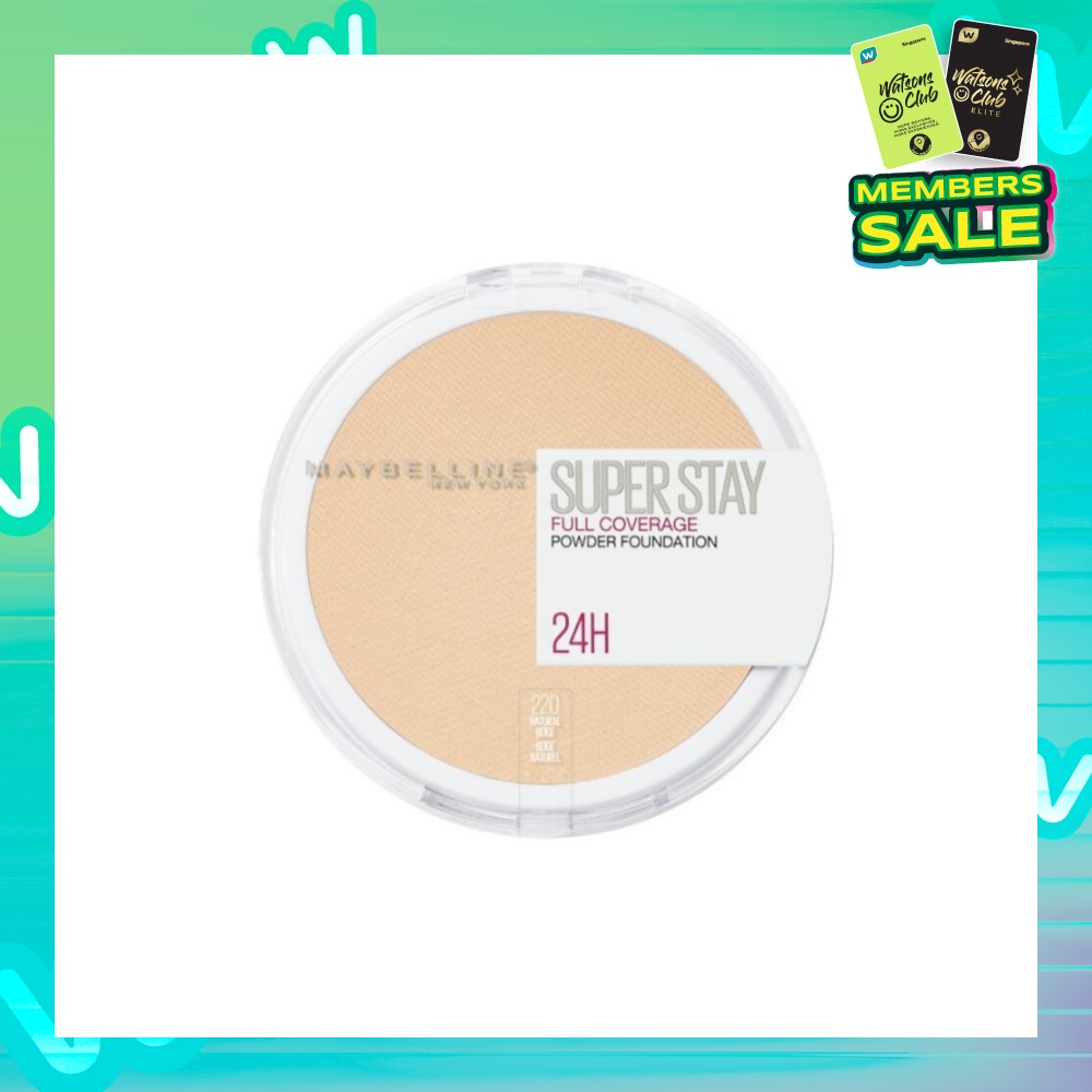MAYBELLINE Superstay 24 Hours Powder Foundation 220 Natural Beige
