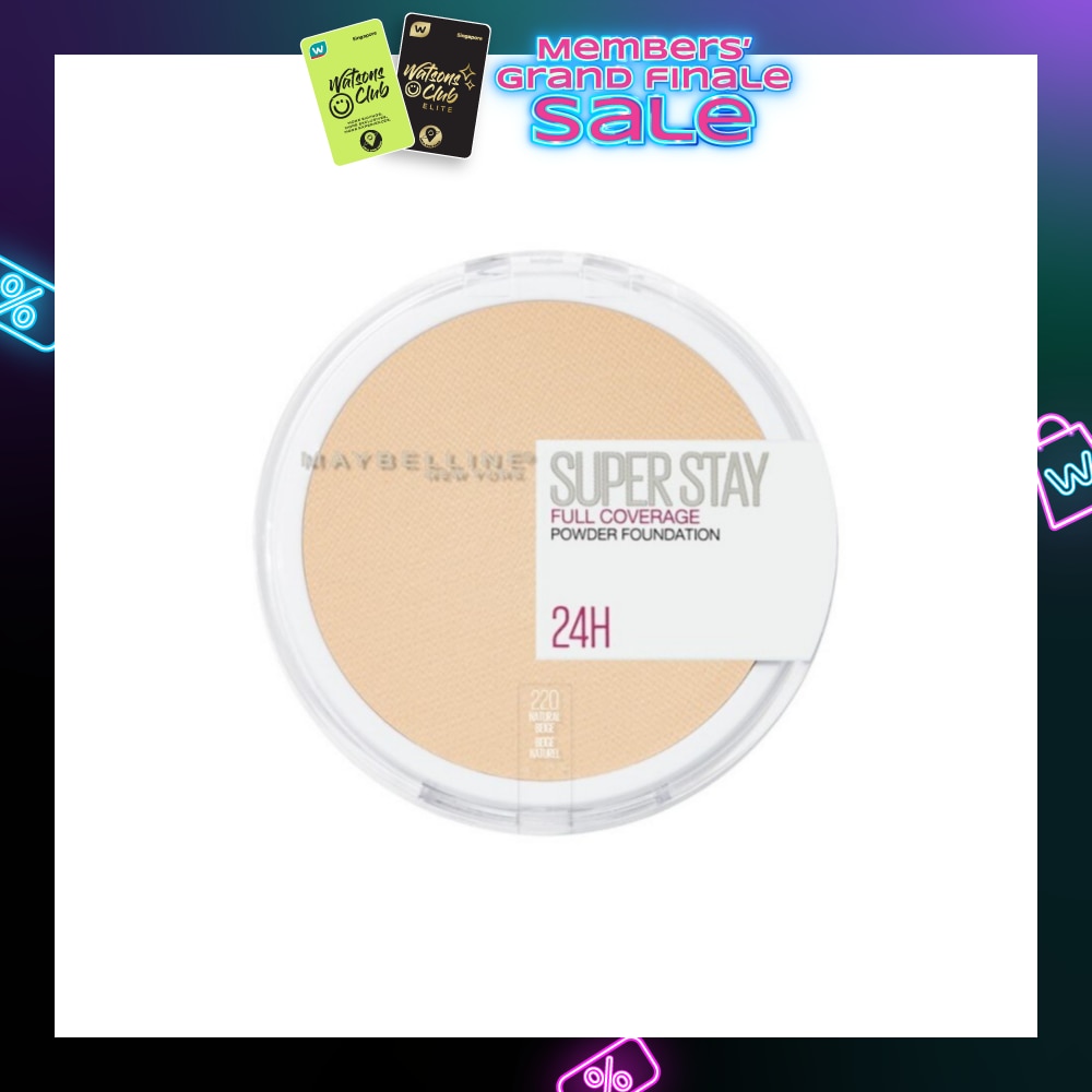 MAYBELLINE Superstay 24 Hours Powder Foundation 220 Natural Beige