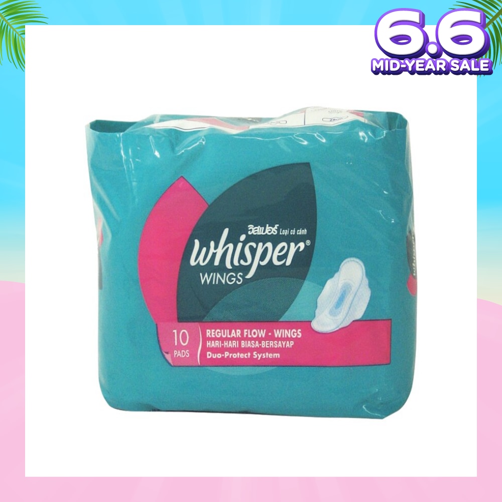 Regular Flow with Wings Sanitary Napkin 10pads