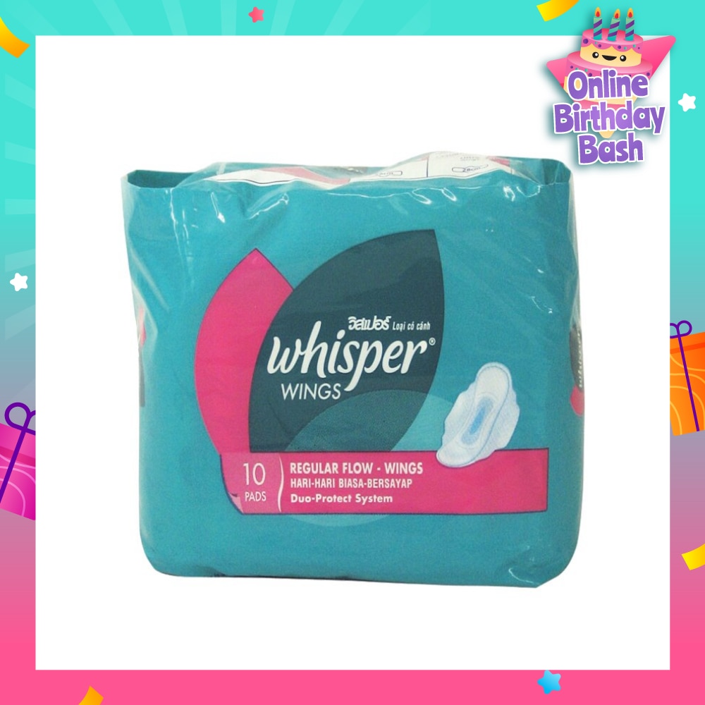 Regular Flow with Wings Sanitary Napkin 10pads