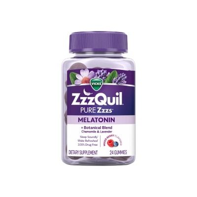 ZZZQUIL - Pure Zzzs Melatonin Sleep Aid Gummies (Helps You Fall Asleep Naturally) 24s