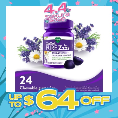 ZZZQUIL - Pure Zzzs Melatonin Sleep Aid Gummies (Helps You Fall Asleep Naturally) 24s (Expiry: Oct`2026)