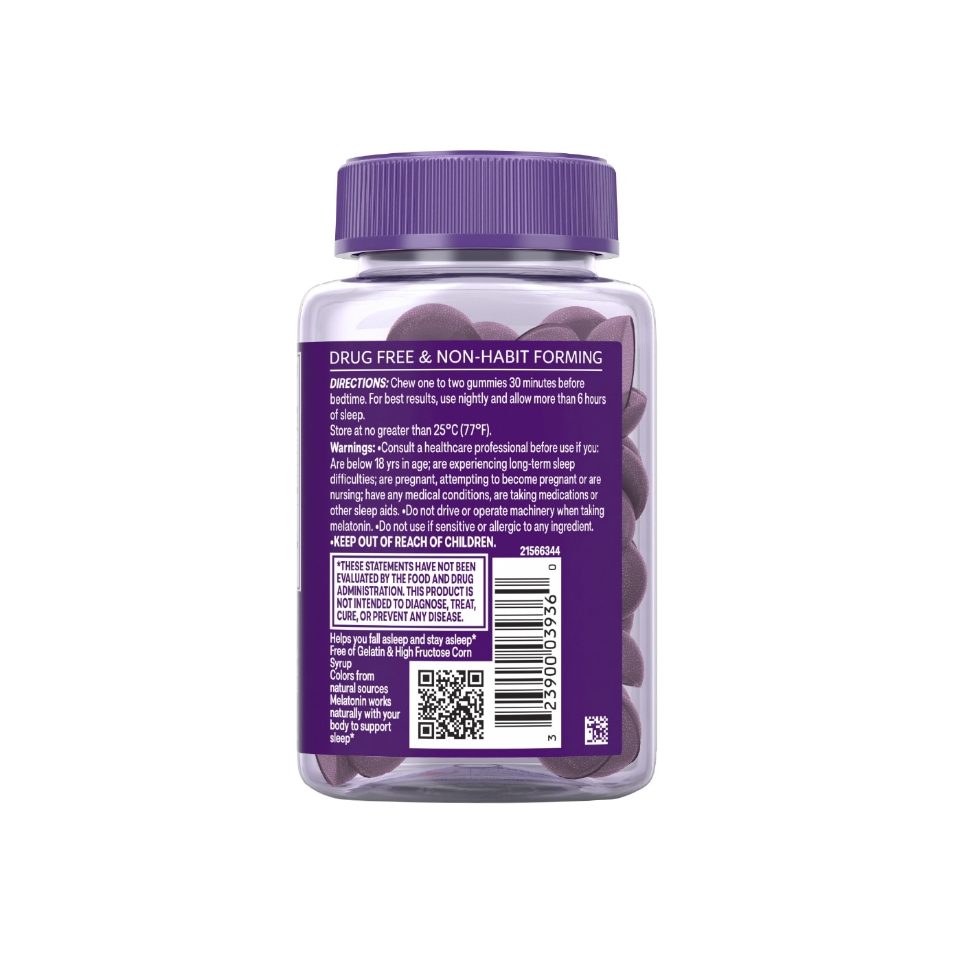 Pure Zzzs Melatonin Sleep Aid Gummies (Helps You Fall Asleep Naturally) 24s
