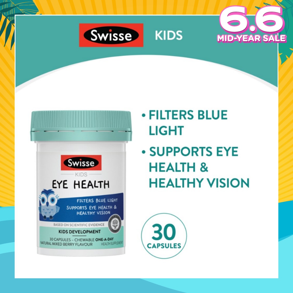 Kids Eye Health Chewables Natural Mixed Berry Flavour 30s