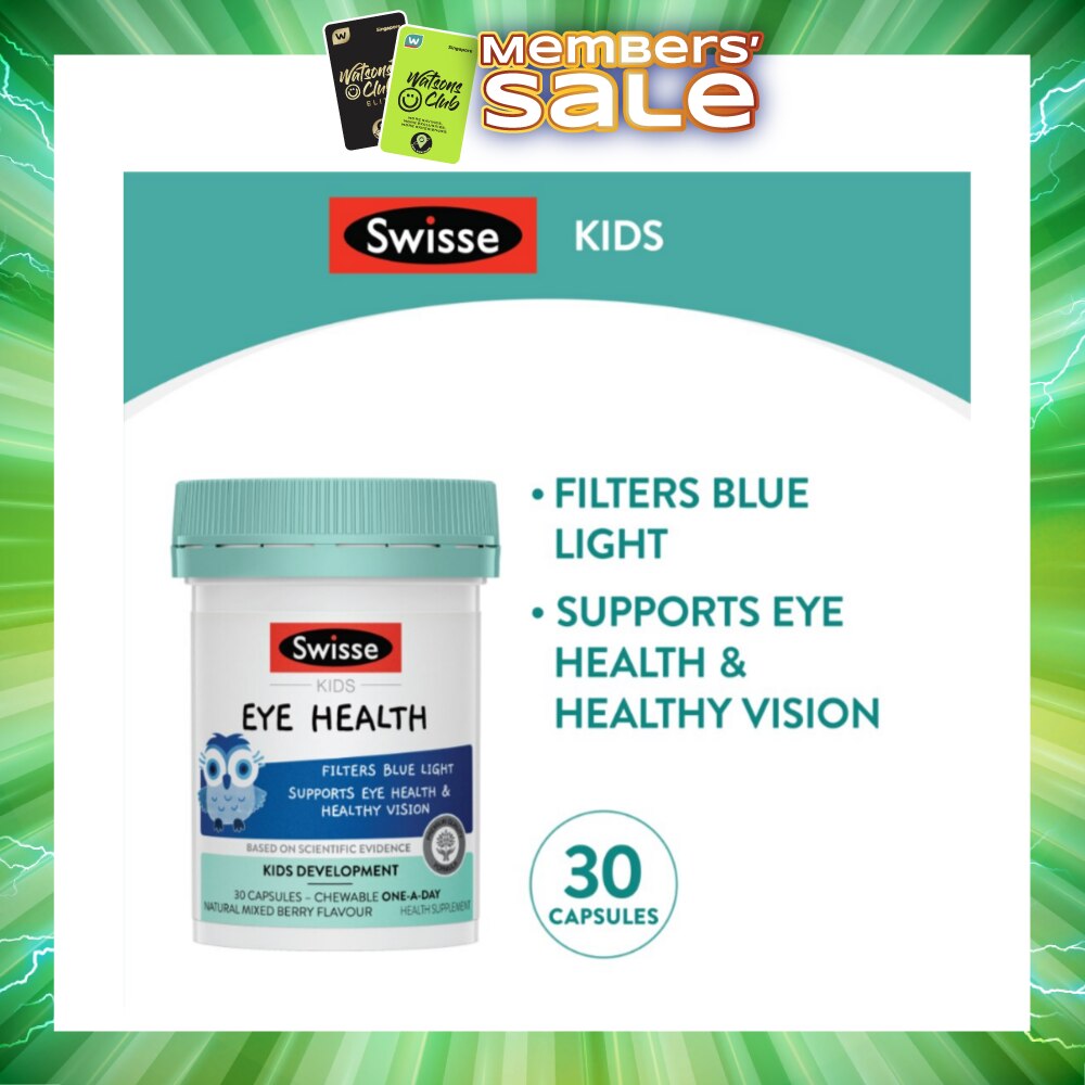 Kids Eye Health Chewables Natural Mixed Berry Flavour 30s (Expiry: Feb`2027)