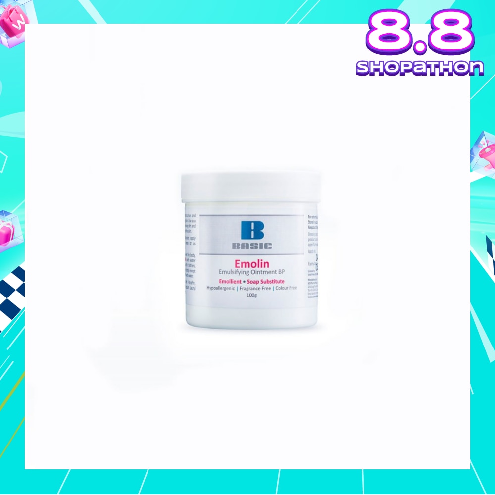 Basic Emolin Barrier Moisturiser (Suitable For Dry To Very Dry Skin) 100g