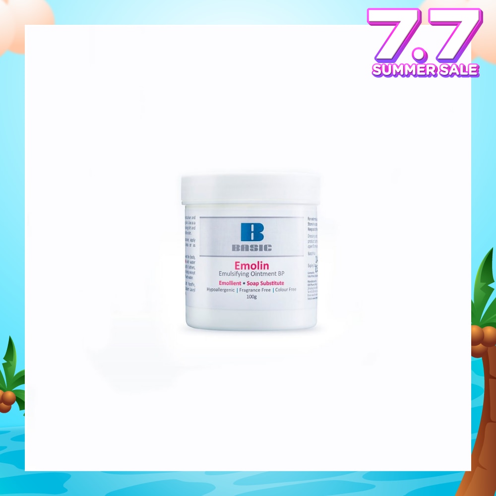 Basic Emolin Barrier Moisturiser (Suitable For Dry To Very Dry Skin) 100g