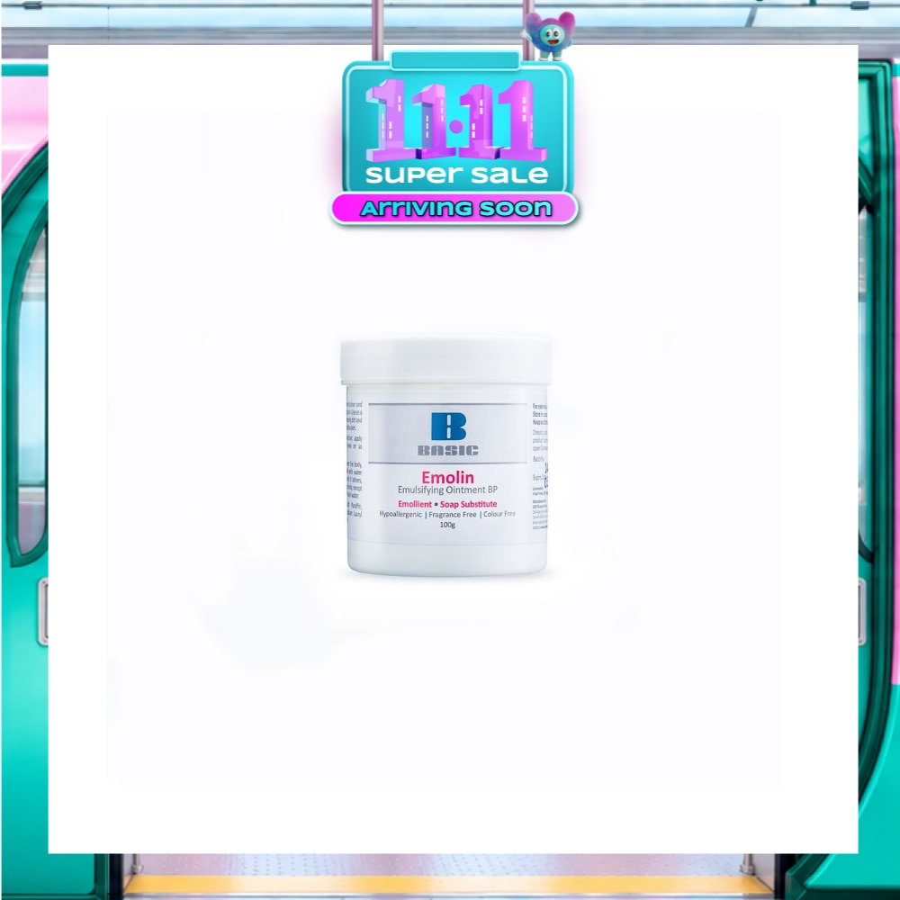Basic Emolin Barrier Moisturiser (Suitable For Dry To Very Dry Skin) 100g image