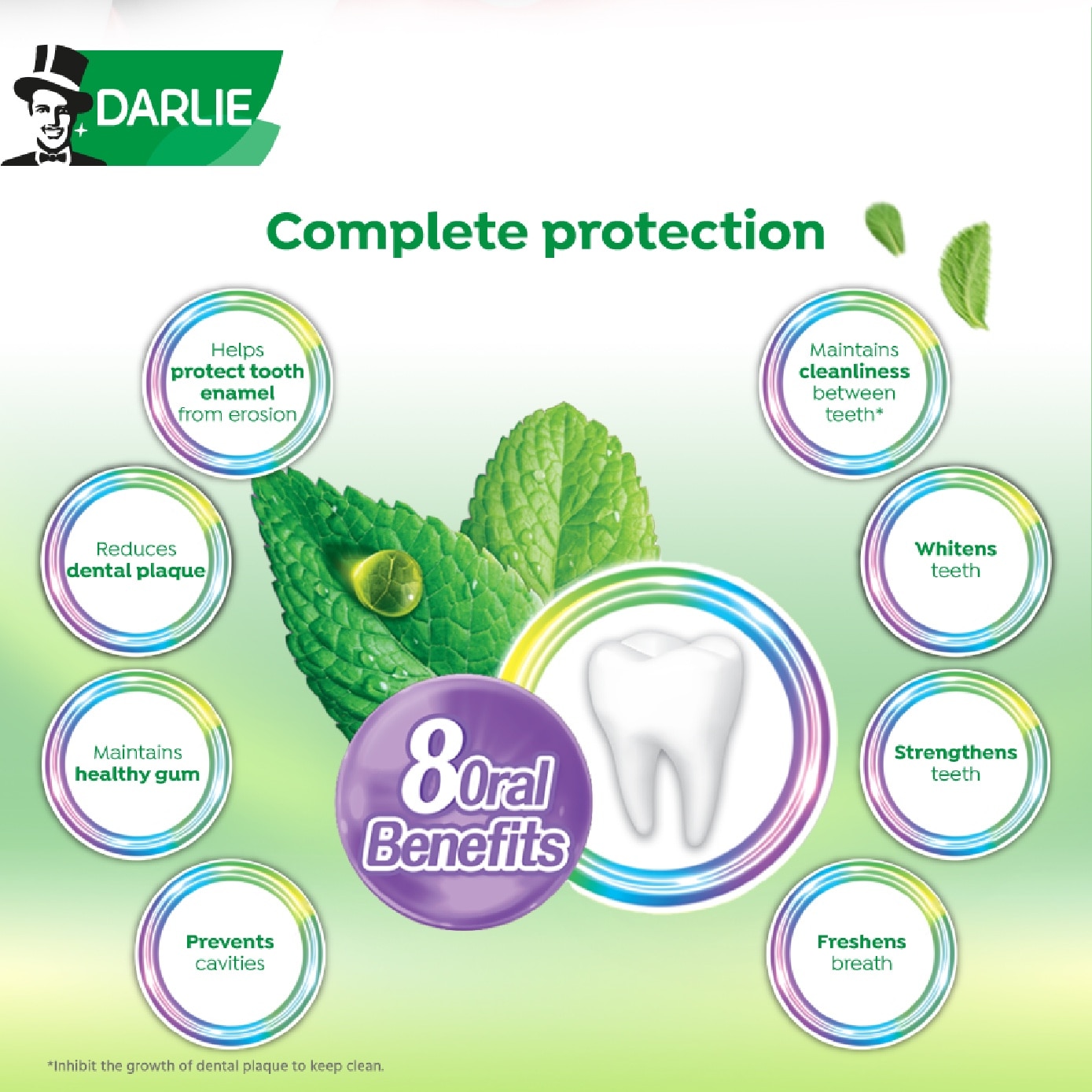 Double Action Multi Care 180g x 3s + Quby Glass Jar (Design Packed Random) 1s