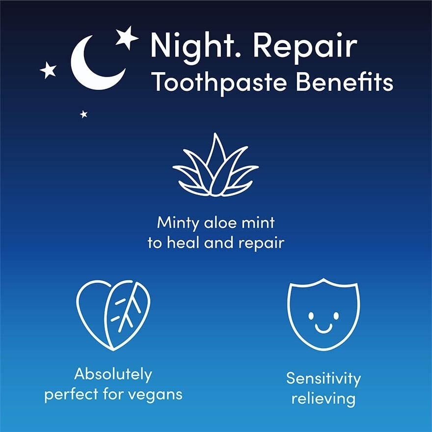 Fresh Night Toothpaste (Polish Away Stains And Whiten Your Teeth) 100ml