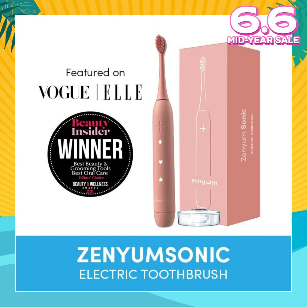 Sonic Electric Toothbrush (Matte Pink) 1s