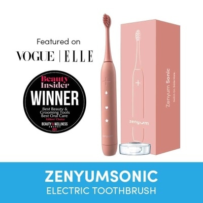 ZENYUM Sonic Electric Toothbrush (Matte Pink) 1s