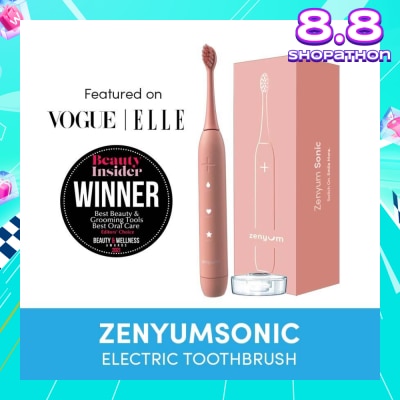 ZENYUM Sonic Electric Toothbrush (Matte Pink) 1s