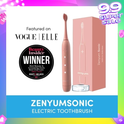 ZENYUM Sonic Electric Toothbrush (Matte Pink) 1s