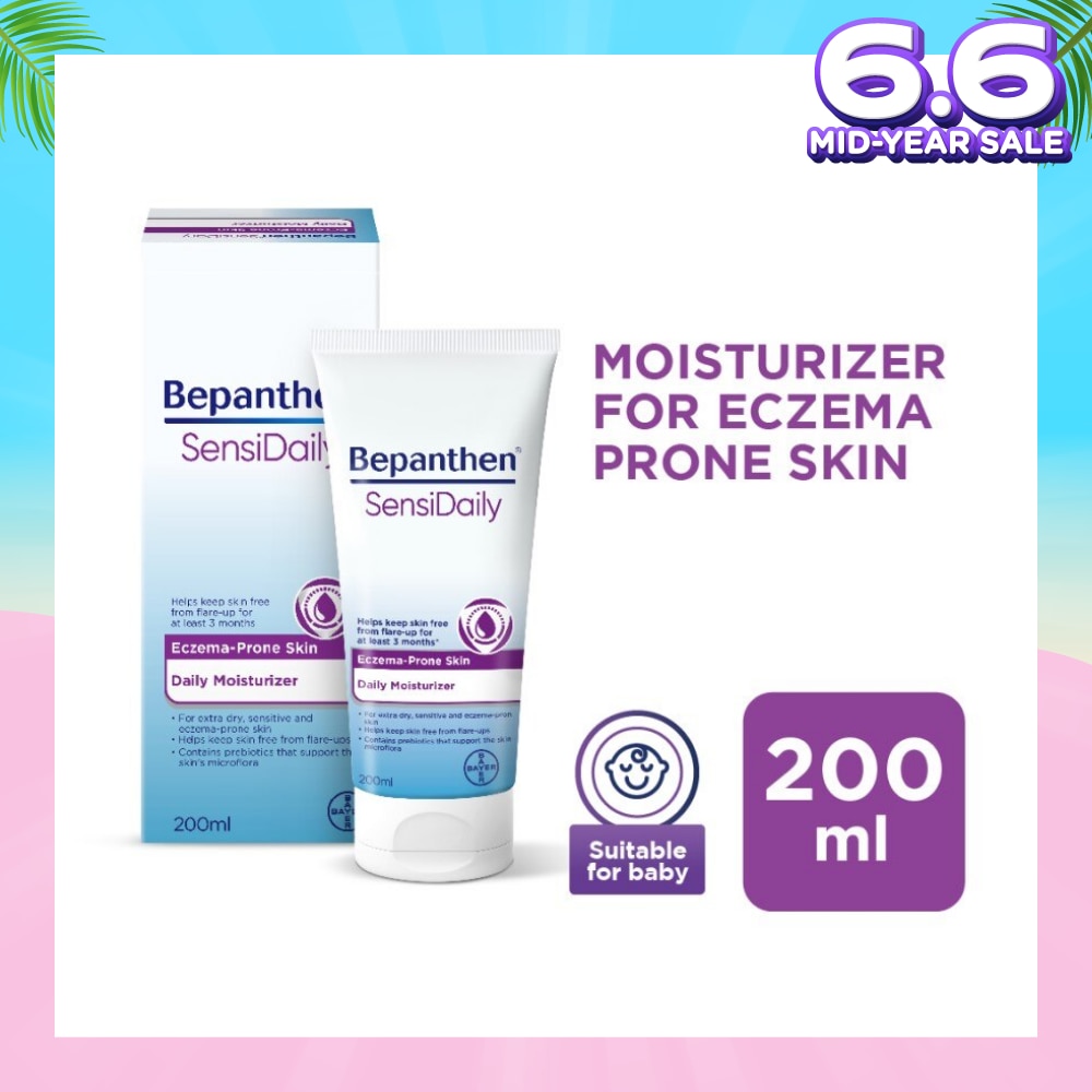 Sensidaily Daily Moisturizer (For Eczema Prone Skin) 200ml
