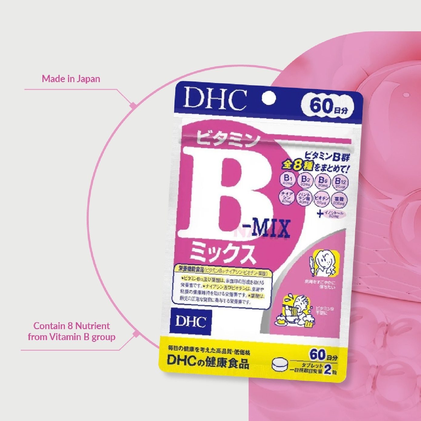 Vitamin B Mix (30 Days Supply) 60s image
