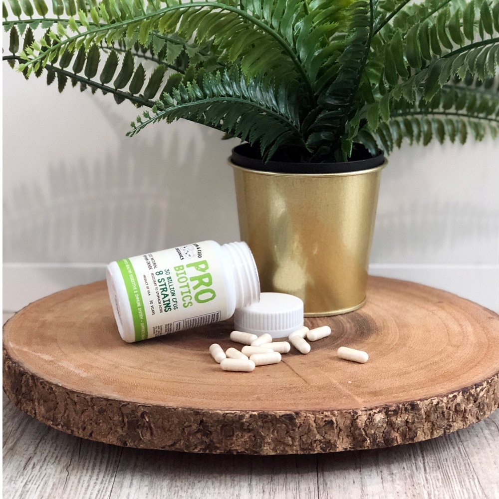 Probiotics 30 Billion CFUs Vegetarian Capsule Supplement for Dog & Cat 30s