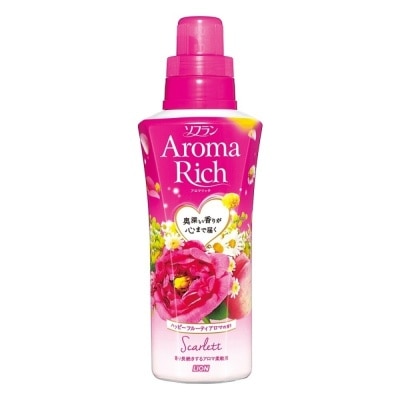 LION Aroma Rich Softener Scarlett 520ml