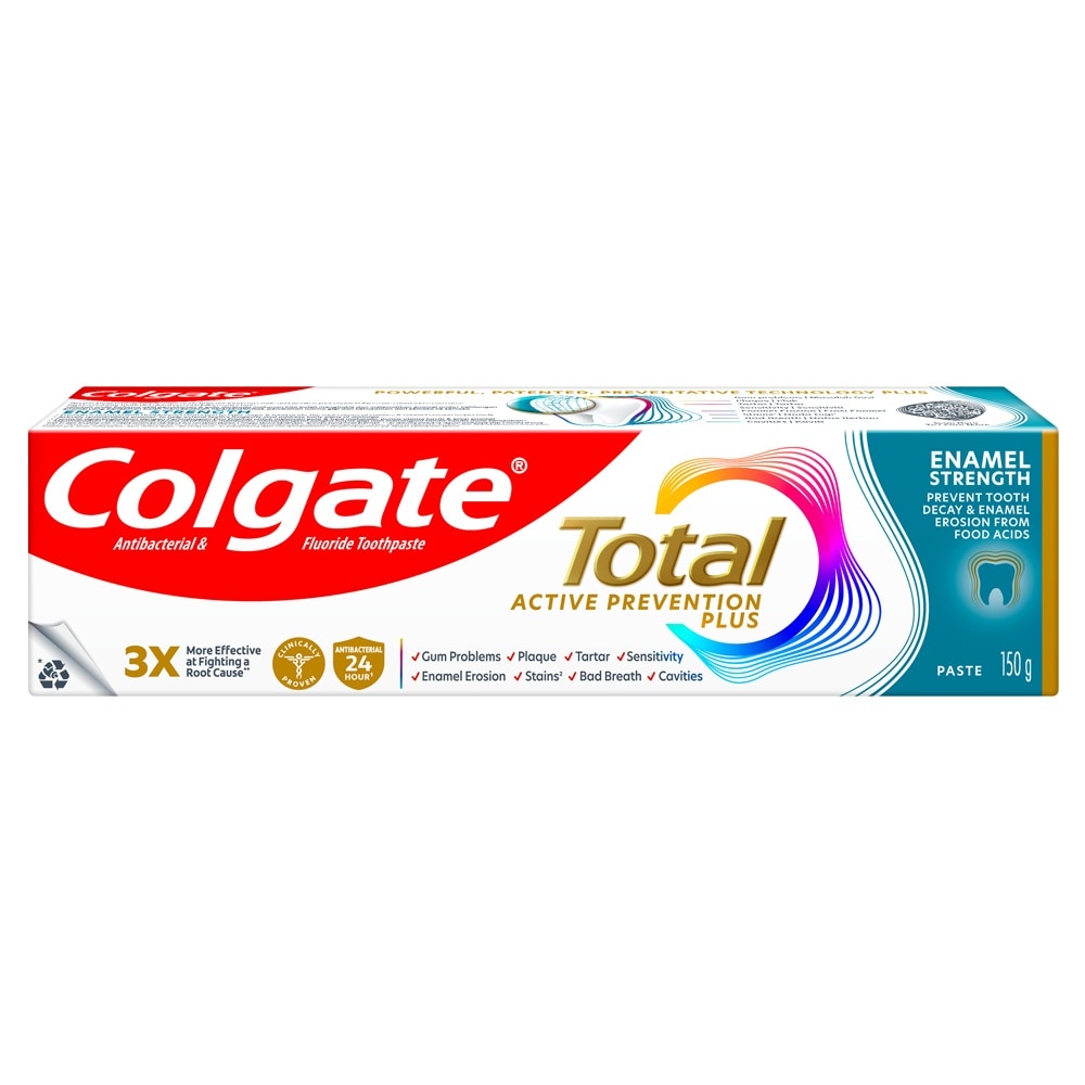 Total Active Prevention Plus Enamel Strength Toothpaste 150g