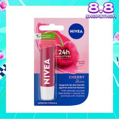 NIVEA Lips Fruity Shine Cherry 4.8g