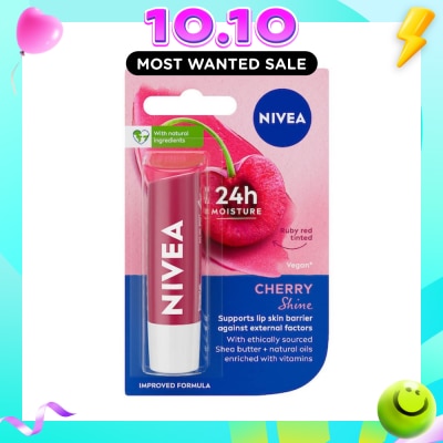 NIVEA Lips Fruity Shine Cherry 4.8g image