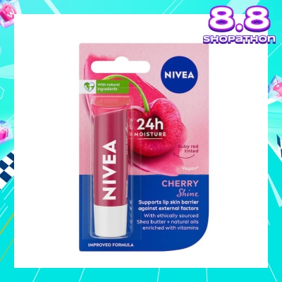 NIVEA Lips Fruity Shine Cherry 4.8g