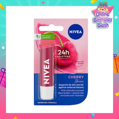 NIVEA Lips Fruity Shine Cherry 4.8g