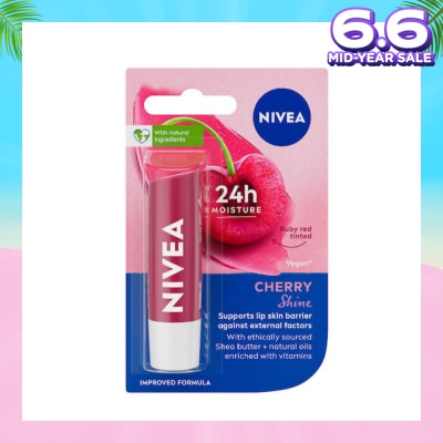 NIVEA Lips Fruity Shine Cherry 4.8g